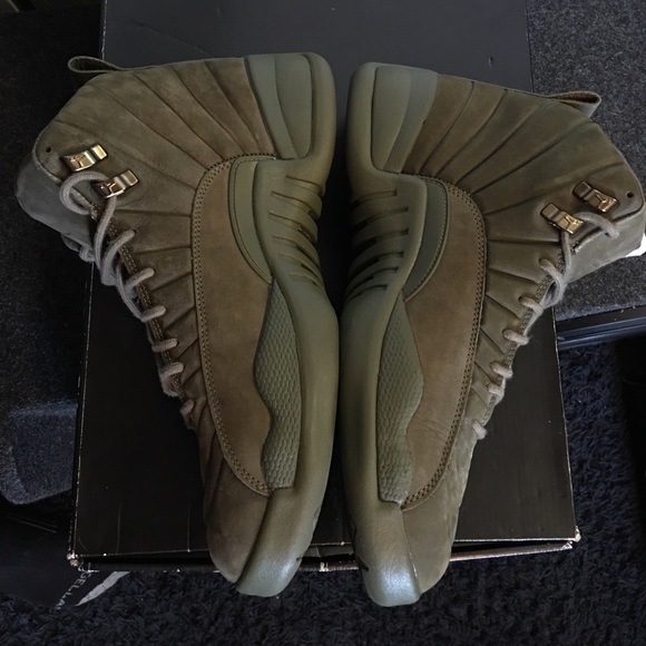 Shoe Olive Green 12s Jordans Jordan Air Jordan 12 